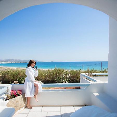 Naxian Riviera Exclusive Seafront Suites, Junior Suite Ájosz Prokópiosz Kültér fotó