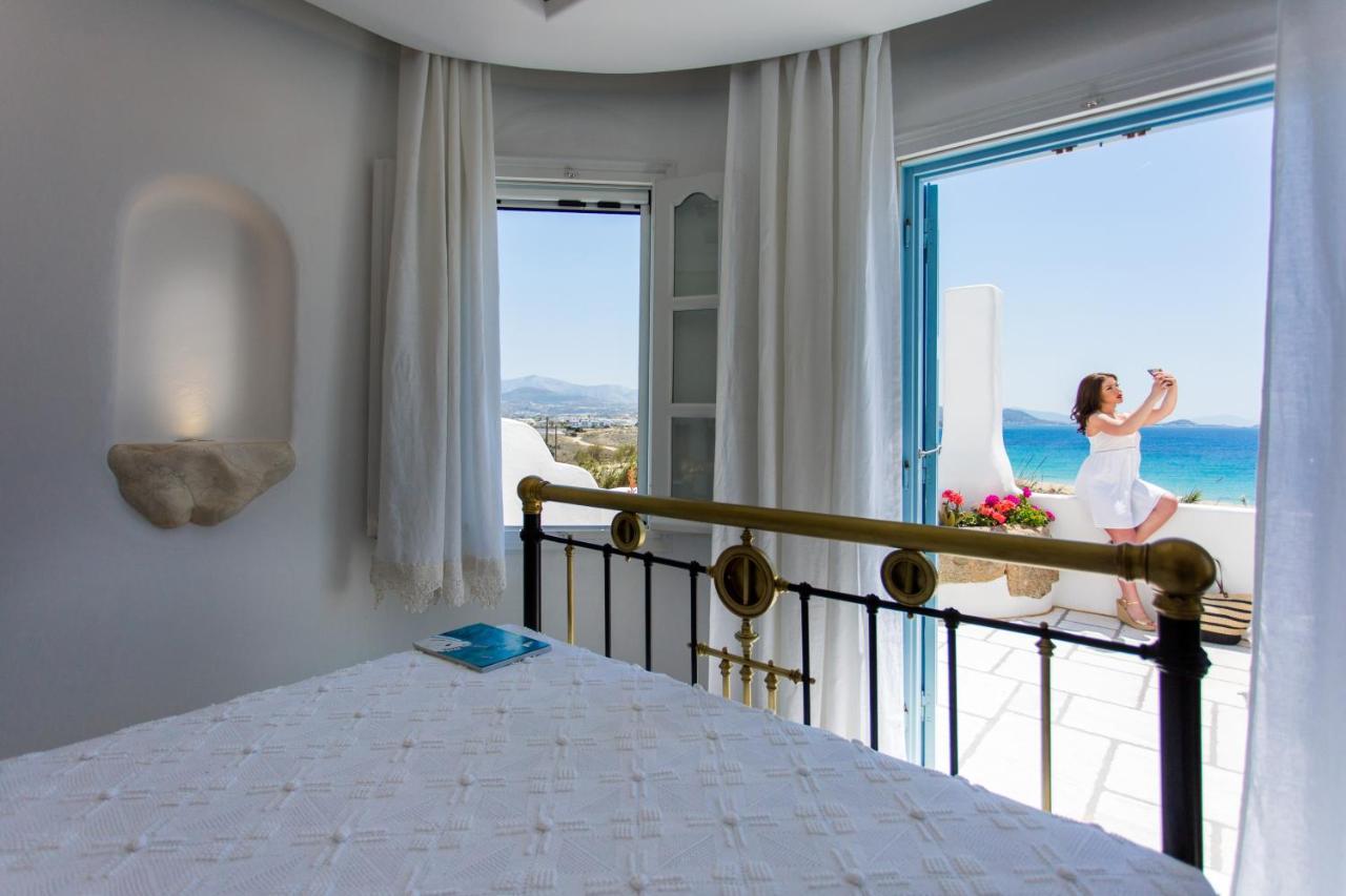 Naxian Riviera Exclusive Seafront Suites, Junior Suite Ájosz Prokópiosz Kültér fotó