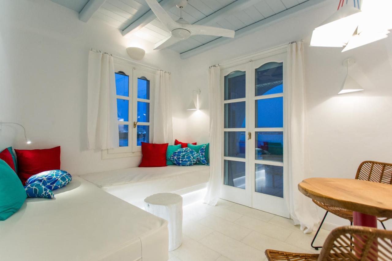Naxian Riviera Exclusive Seafront Suites, Junior Suite Ájosz Prokópiosz Kültér fotó