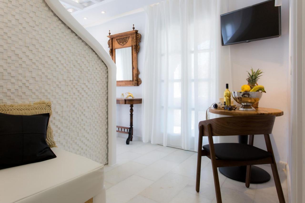Naxian Riviera Exclusive Seafront Suites, Junior Suite Ájosz Prokópiosz Kültér fotó