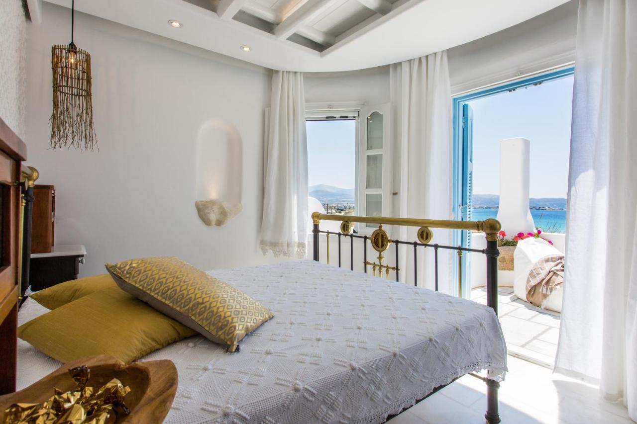 Naxian Riviera Exclusive Seafront Suites, Junior Suite Ájosz Prokópiosz Kültér fotó
