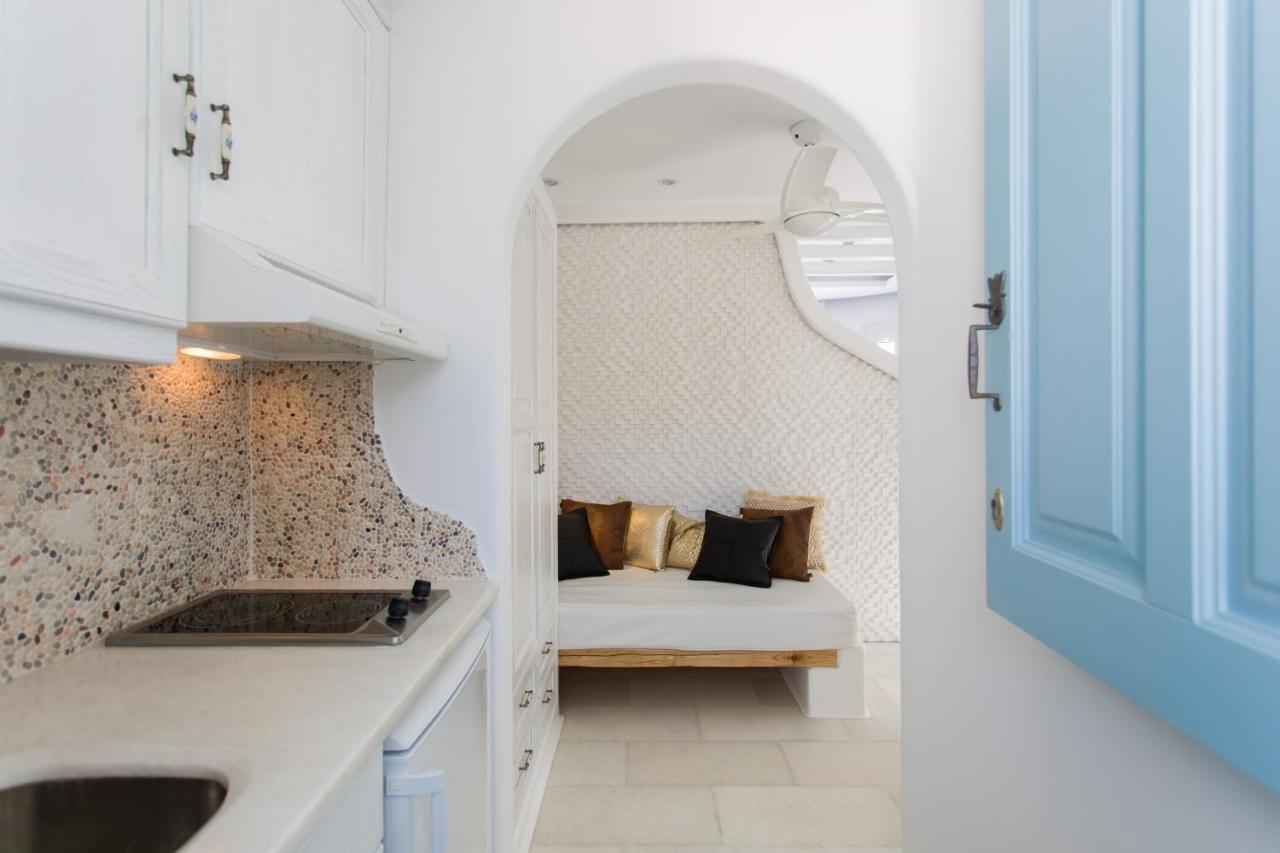 Naxian Riviera Exclusive Seafront Suites, Junior Suite Ájosz Prokópiosz Kültér fotó