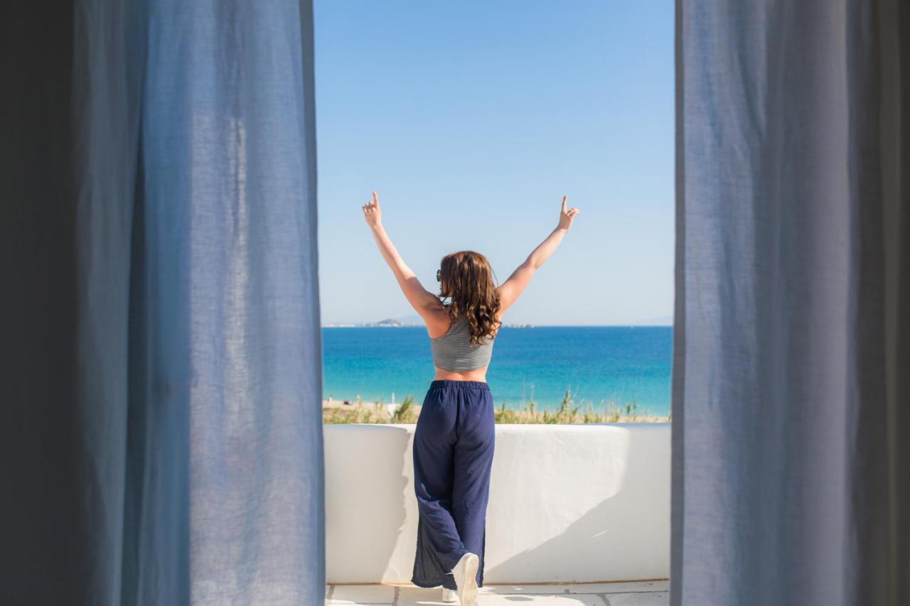 Naxian Riviera Exclusive Seafront Suites, Junior Suite Ájosz Prokópiosz Kültér fotó