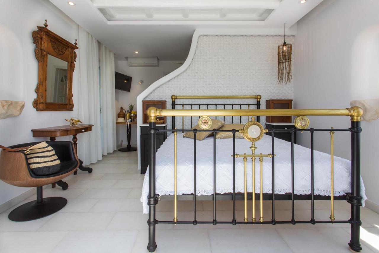 Naxian Riviera Exclusive Seafront Suites, Junior Suite Ájosz Prokópiosz Kültér fotó