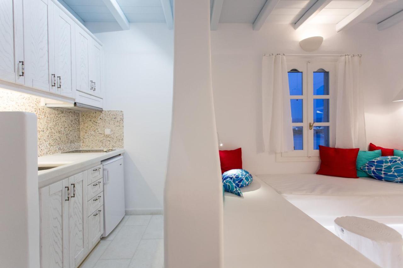 Naxian Riviera Exclusive Seafront Suites, Junior Suite Ájosz Prokópiosz Kültér fotó