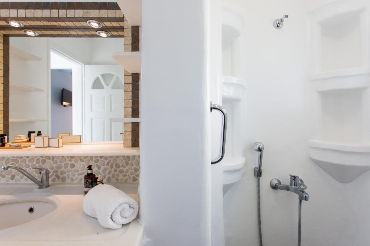 Naxian Riviera Exclusive Seafront Suites, Junior Suite Ájosz Prokópiosz Kültér fotó